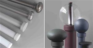 Bradley 19mm 25mm 30mm 38mm & 50mm Mio Curtain Poles