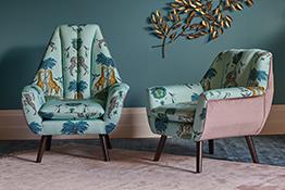 Clarke & Clarke Wilderie Fabric