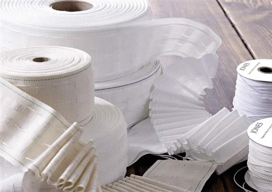 Curtain Heading Tapes, Velcro & Eyelets