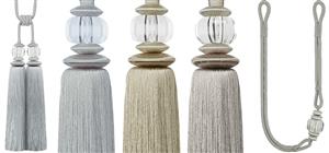 Hallis Mirage Rope Curtain Tiebacks
