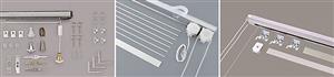 Hallis Roman Blind Track & Accessories