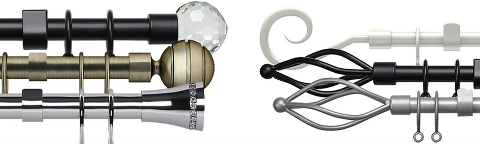 Speedy Metal Extendable Curtain Poles