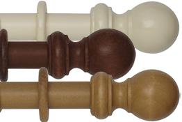 Woodline Wood Curtain Poles