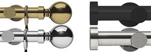 Integra Elements 35mm Metal Curtain Poles