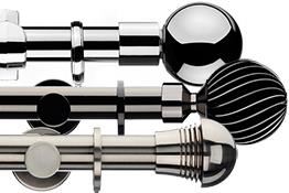 Integra Inspired Lustra 28mm Metal Curtain Poles