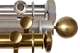 Jones Esquire 50mm Metal Curtain Poles