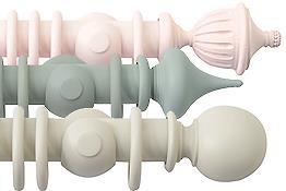 Jones Seychelles 40mm Wood Curtain Poles
