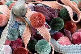 Laura Ashley Arwen Pom Pom Trimmings