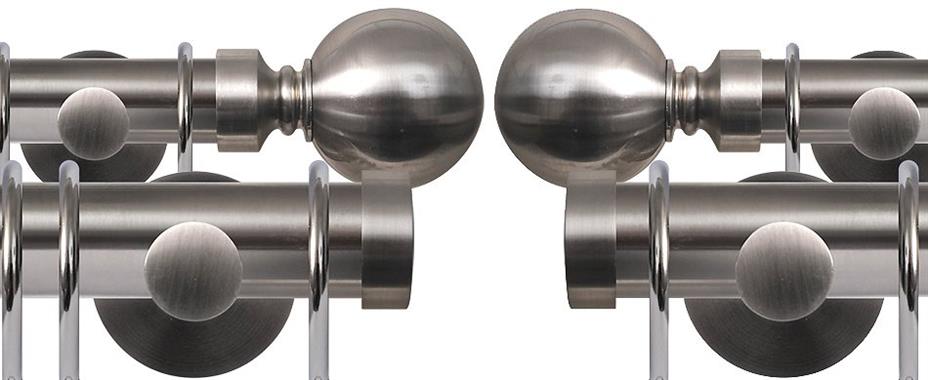 Renaissance 19mm Contract Metal Curtain Poles