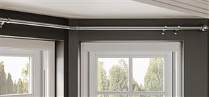 Speedy 19mm and 28mm Metal Eyelet Bay Curtain Poles