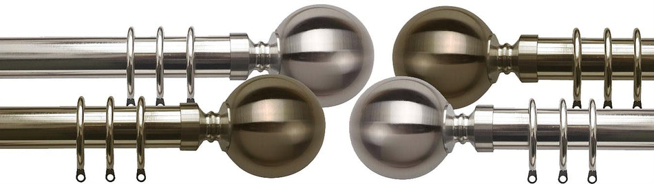 Speedy 35mm Metal Curtain Pole Ball