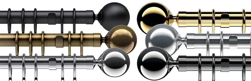 Speedy Nikola 28mm Metal Curtain Poles