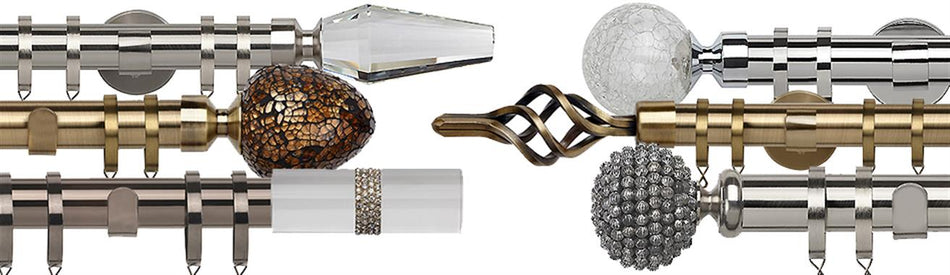 Speedy Poles Apart 28mm Curtain Poles