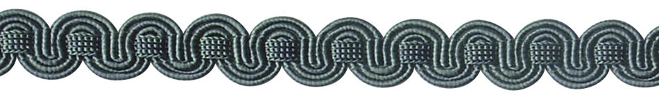 Hallis Chelsea Trimming Scroll Gimp Braid Teal