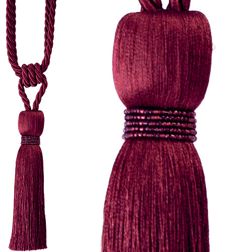 Jones Milly Rope Tieback, Wine