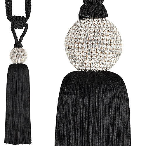 Hallis Rope Tieback Ritz, Black