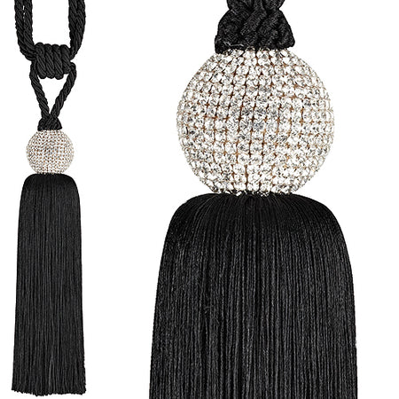 Hallis Rope Tieback Ritz, Black