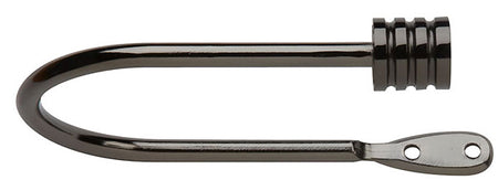 Neo Holdback, Black Nickel, Stud