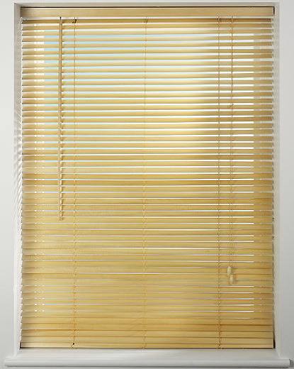 Harrison Drape Hardwood 25mm Venetian Blind, Natural
