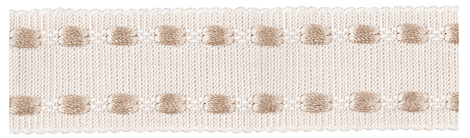 Jones Belezza Wide Braid Trim, Cream