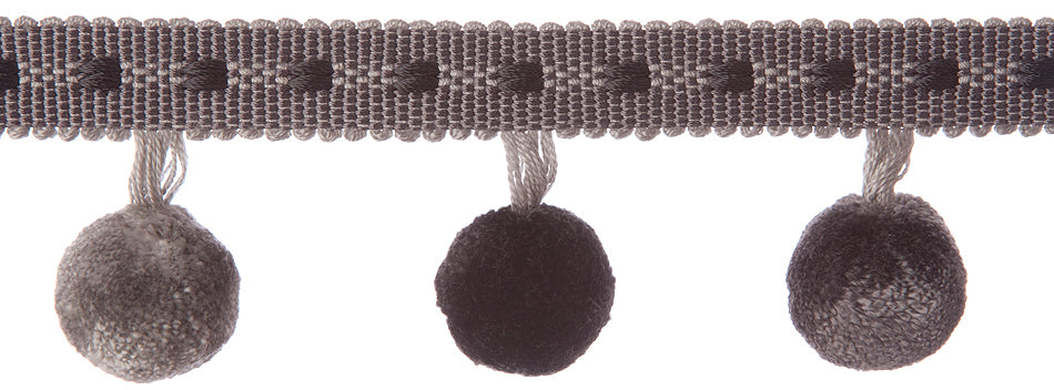 Jones Belezza Pom Pom Trim, Platinum