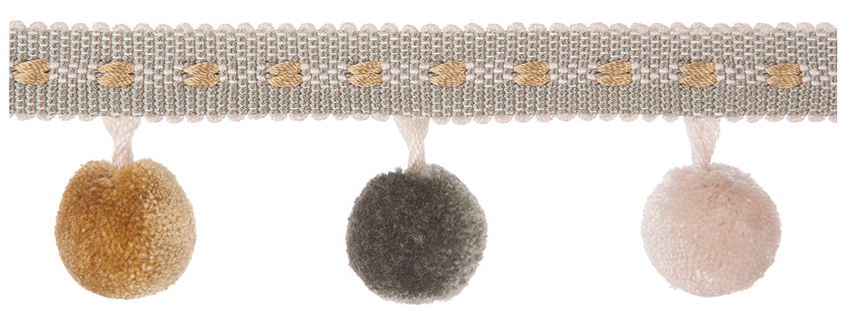 Jones Belezza Pom Pom Trim, Thyme