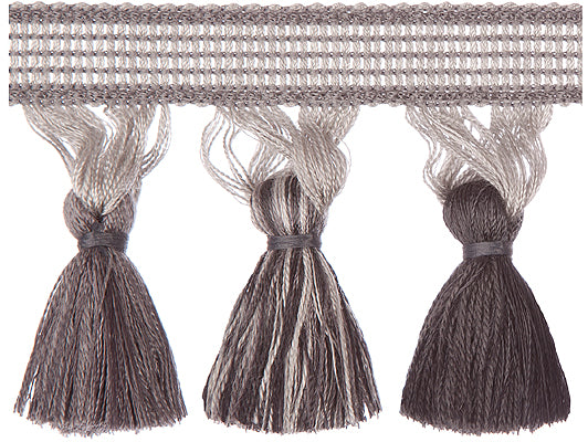 Jones Belezza Tassel Braid Trim, Platinum