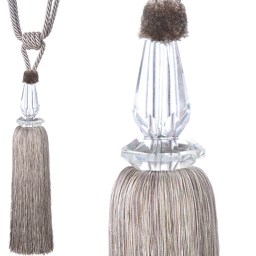 Jones Shard Rope Tieback, Linen