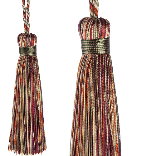 Jones Florentine Cushion Tassel, Jewel