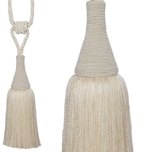 Hallis Colour Passion Trends Large Tassel Tieback Pearl