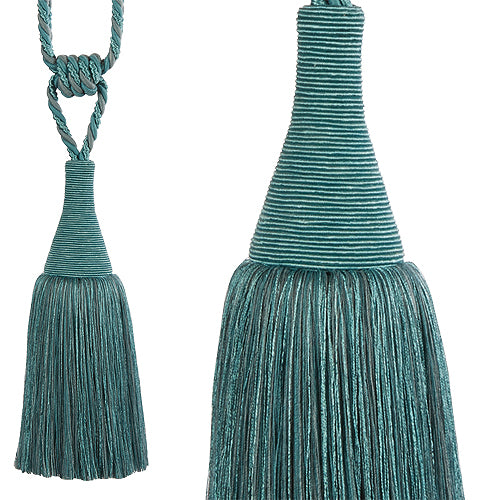 Hallis Colour Passion Trends Large Tassel Tieback Azure