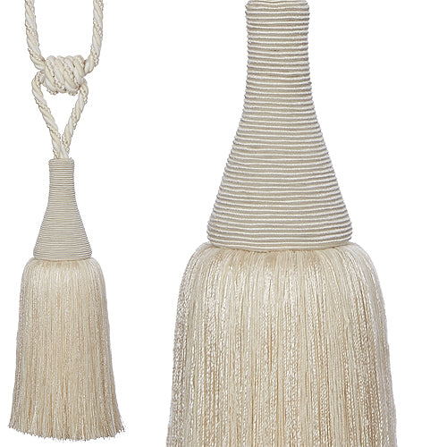 Hallis Colour Passion Trends Small Tassel Tieback Pearl