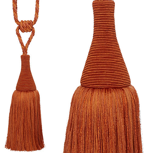 Hallis Colour Passion Trends Small Tassel Tieback Tango