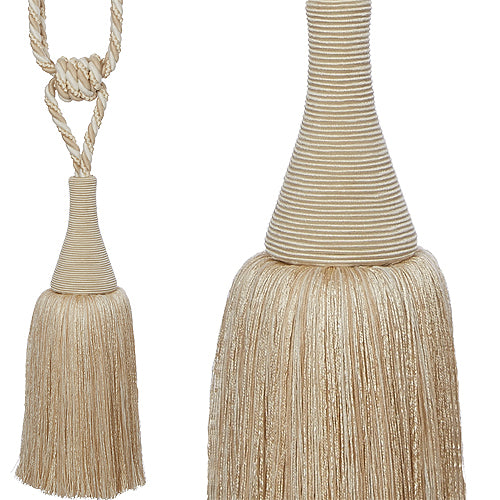 Hallis Colour Passion Trends Small Tassel Tieback Cream