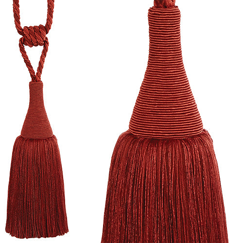 Hallis Colour Passion Trends Small Tassel Tieback Terracotta
