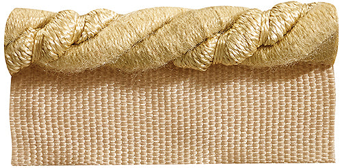 Hallis Colour Passion Trends Flanged Cord Trimming Warm Gold