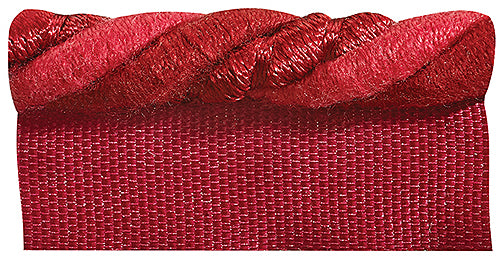 Hallis Colour Passion Trends Flanged Cord Trimming Ruby