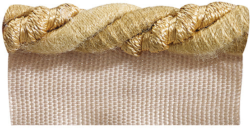 Hallis Colour Passion Trends Flanged Cord Trimming Antique Gold
