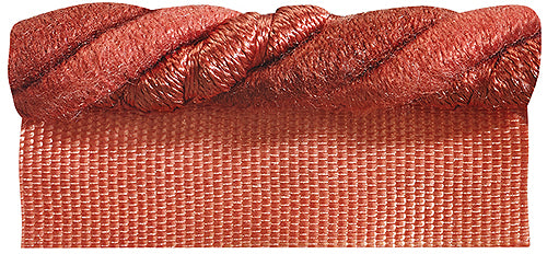 Hallis Colour Passion Trends Flanged Cord Trimming Terracotta