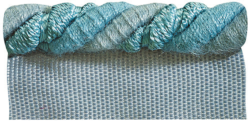 Hallis Colour Passion Trends Flanged Cord Trimming Azure