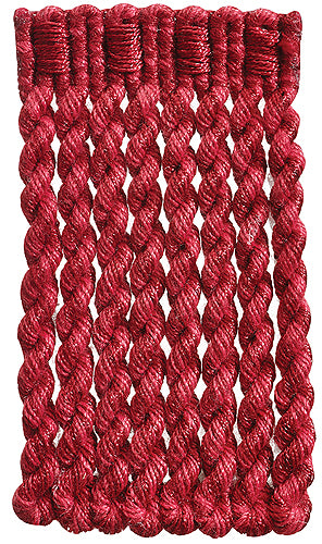 Hallis Colour Passion Trends Bullion Fringe Trimming Ruby