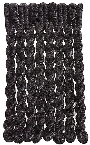 Hallis Colour Passion Trends Bullion Fringe Trimming Black