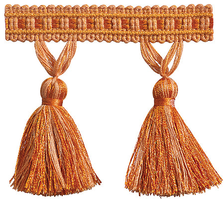Hallis Colour Passion Trends Tassel Fringe Trimming Tango