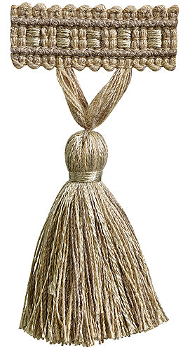 Hallis Colour Passion Trends Tassel Fringe Trimming Jute
