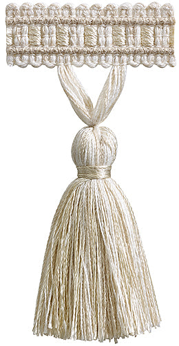 Hallis Colour Passion Trends Tassel Fringe Trimming Cream