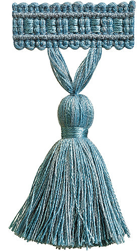 Hallis Colour Passion Trends Tassel Fringe Trimming Azure