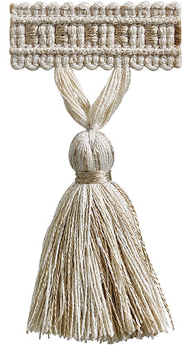 Hallis Colour Passion Trends Tassel Fringe Trimming Linen