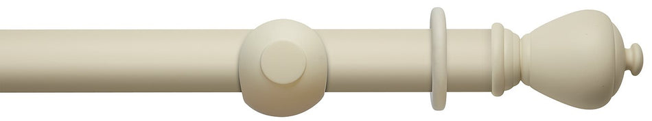 Modern Country 45mm, 55mm Pole, Pearl, Sugar Pot