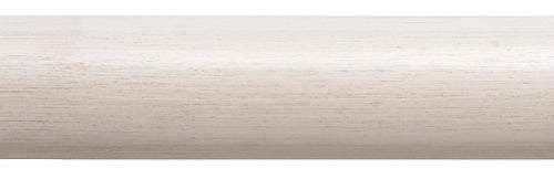 Modern Country Pole Only 45mm, 55mm, Brushed Ivory