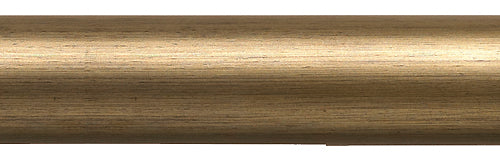 Modern Country Pole Only 45mm, 55mm, Gold Black